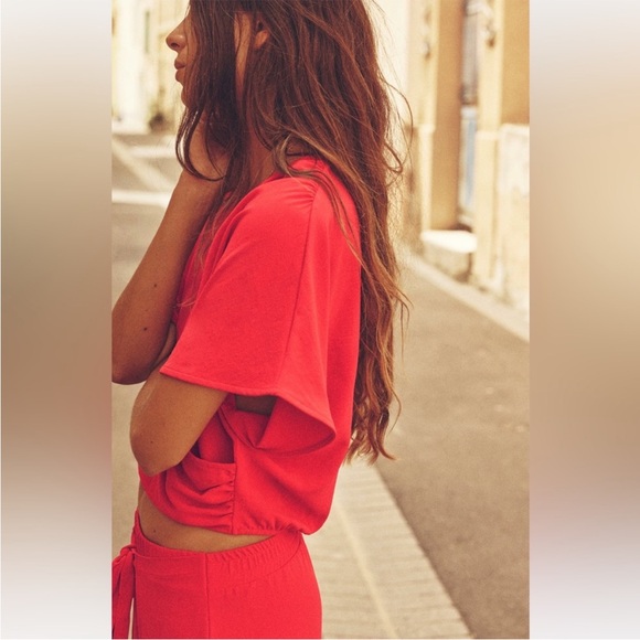 Flowy Wrap Top ZARA - Picture 2 of 6